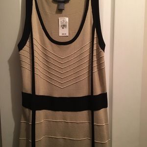 Ashley Stewart sleeveless sweater dress